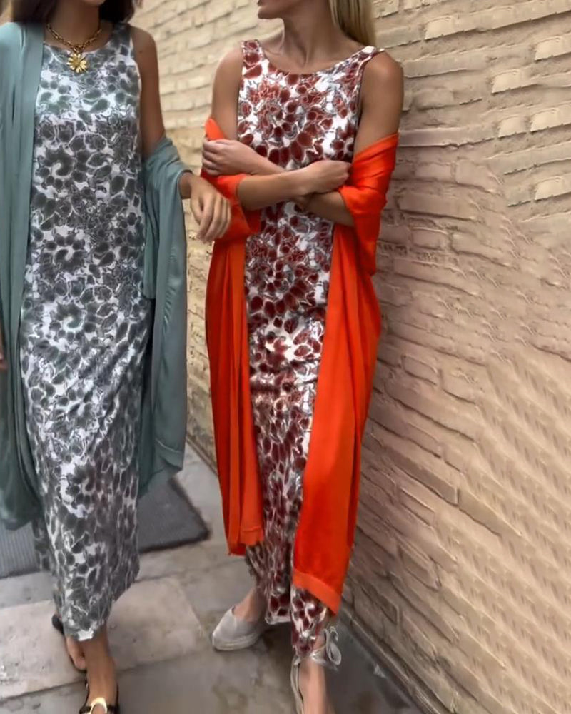 Vestido Rubí + Cárdigan de Regalo - Colección 2025