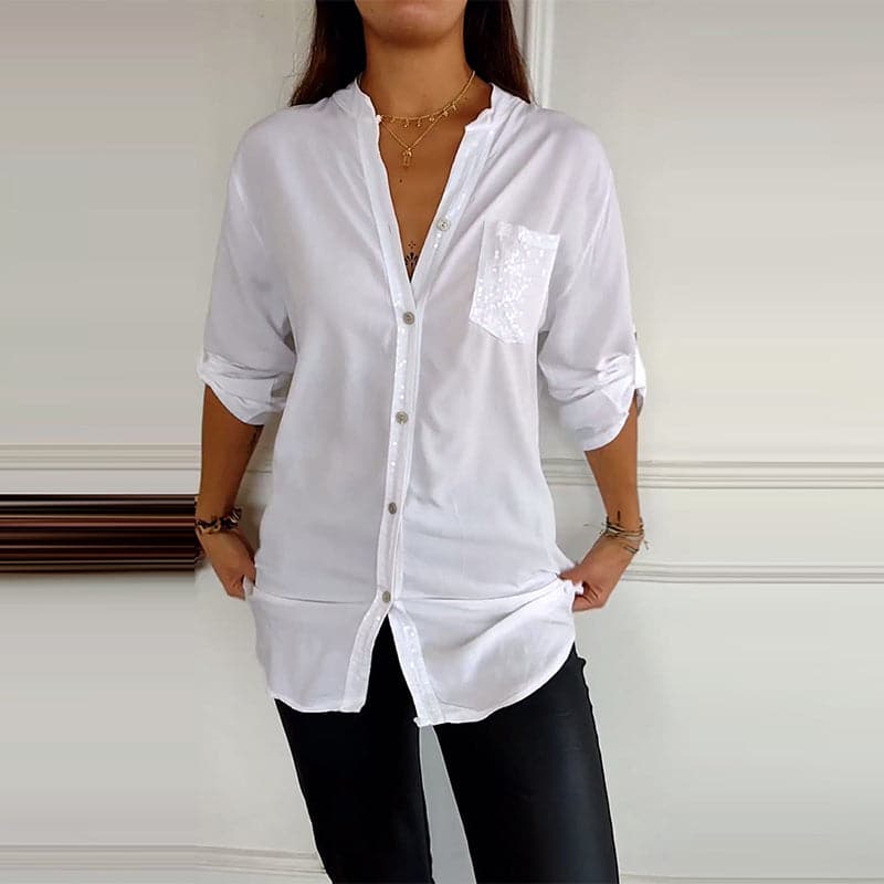 Camisa con Lentejuelas
