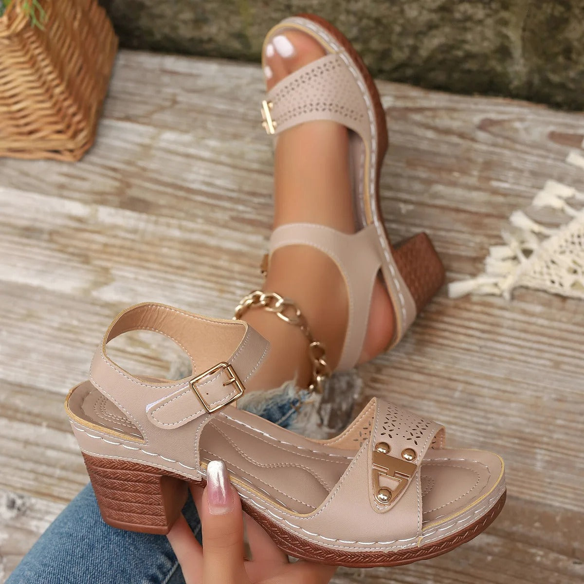 Sandalias con Tacones - Colección Primavera