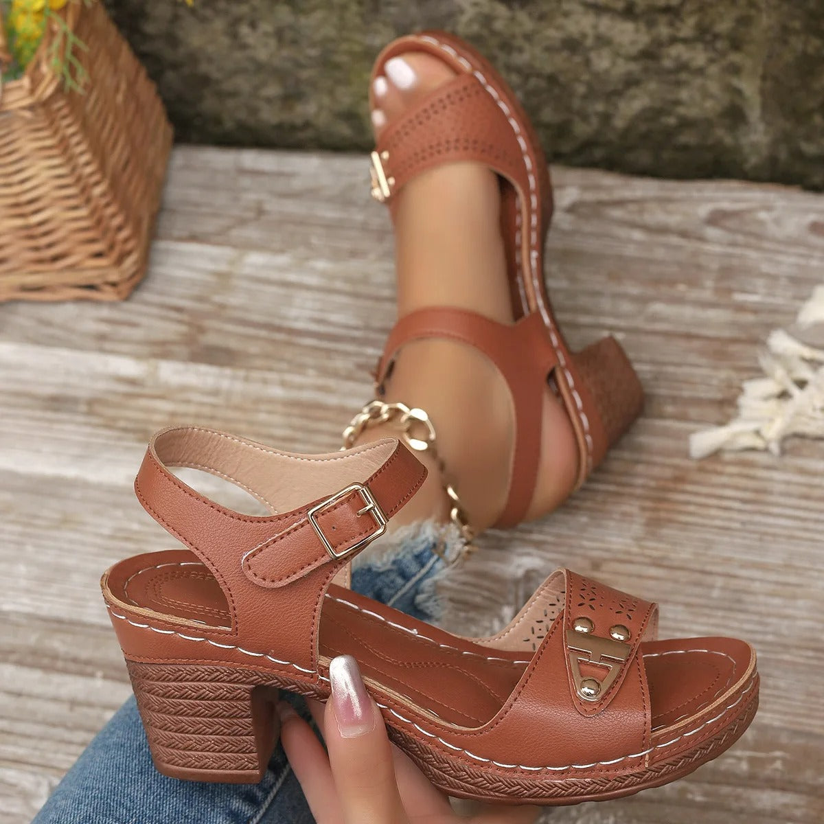 Sandalias con Tacones - Colección Primavera
