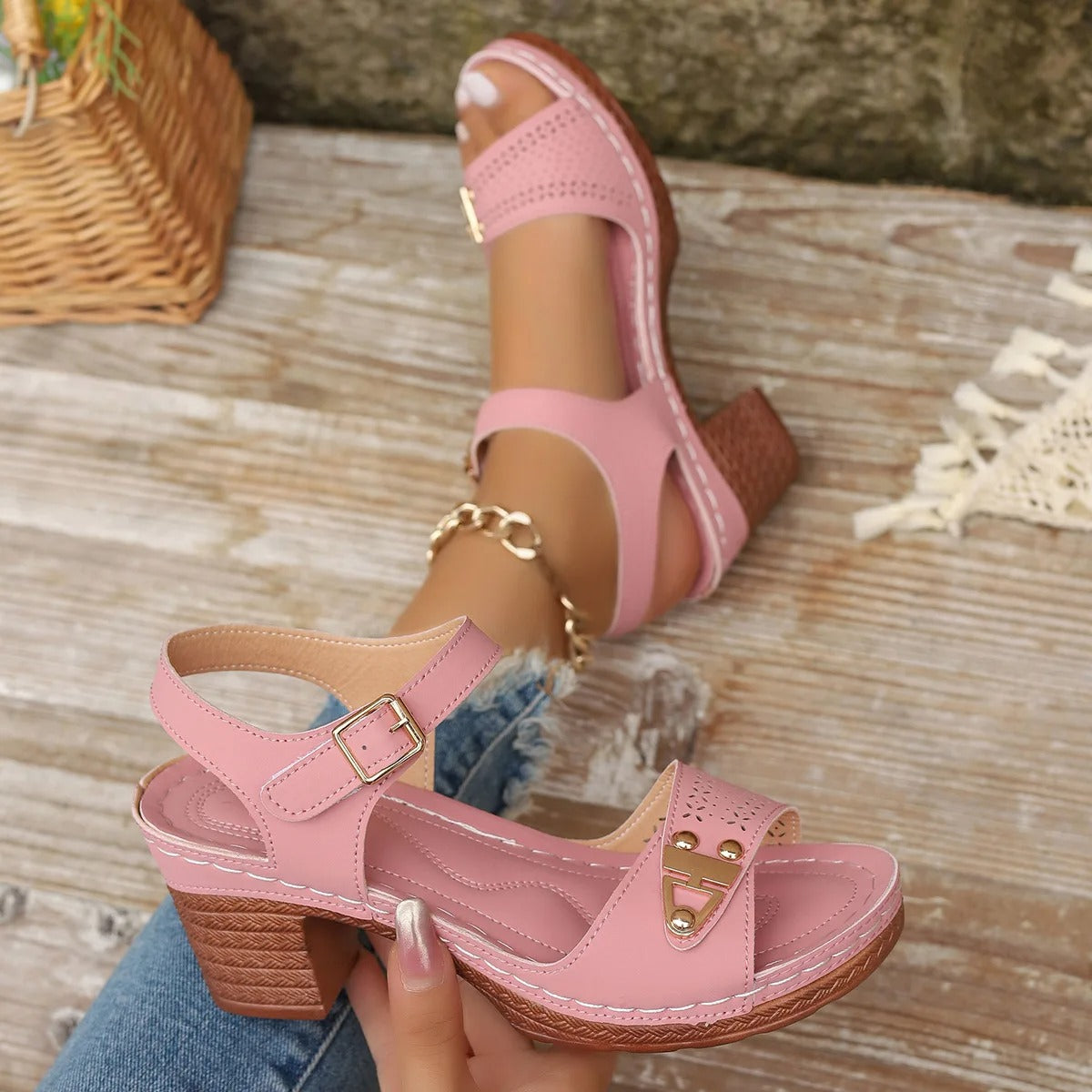 Sandalias con Tacones - Colección Primavera